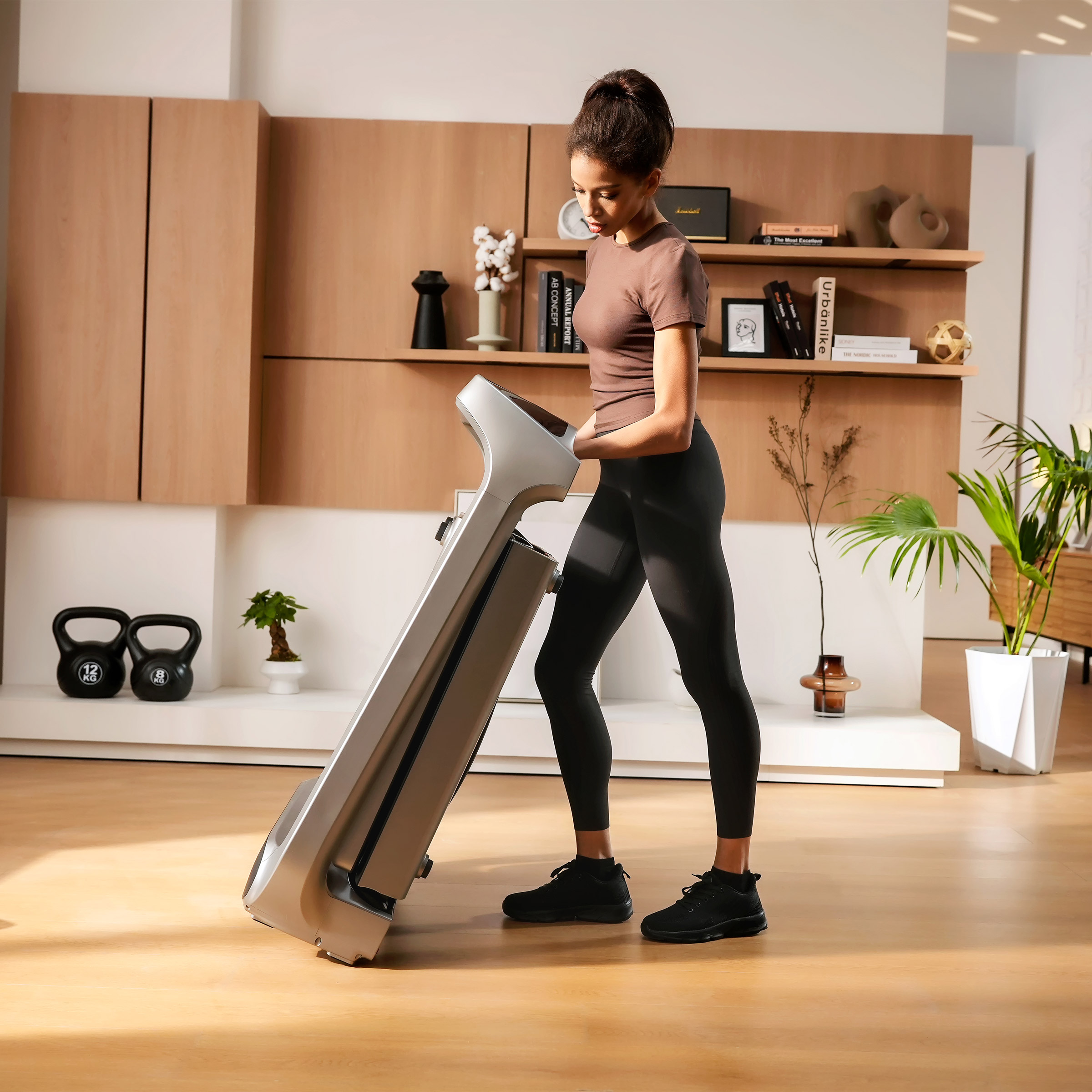 Kingsmith Elite Pro Manual Treadmill – Commercial-Grade Compact Design