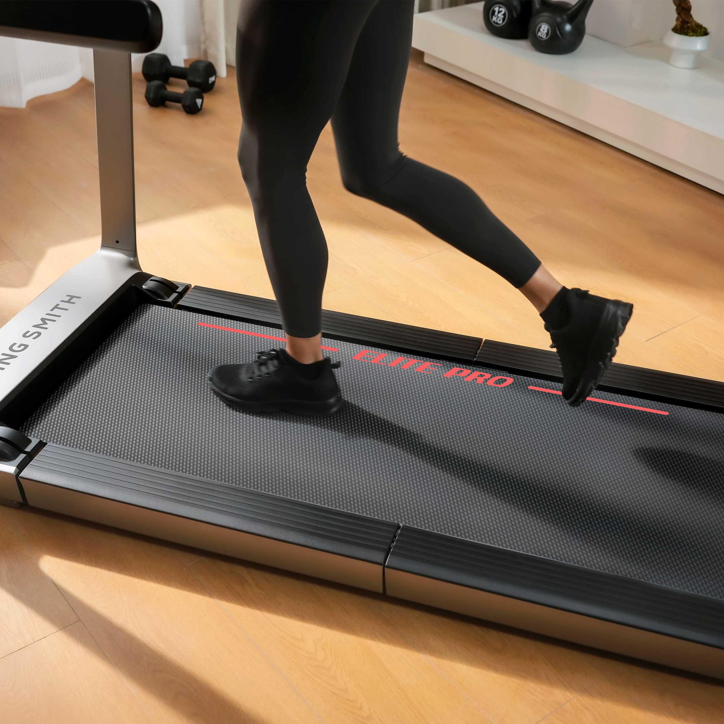Kingsmith Elite Pro Manual Treadmill – Commercial-Grade Compact Design