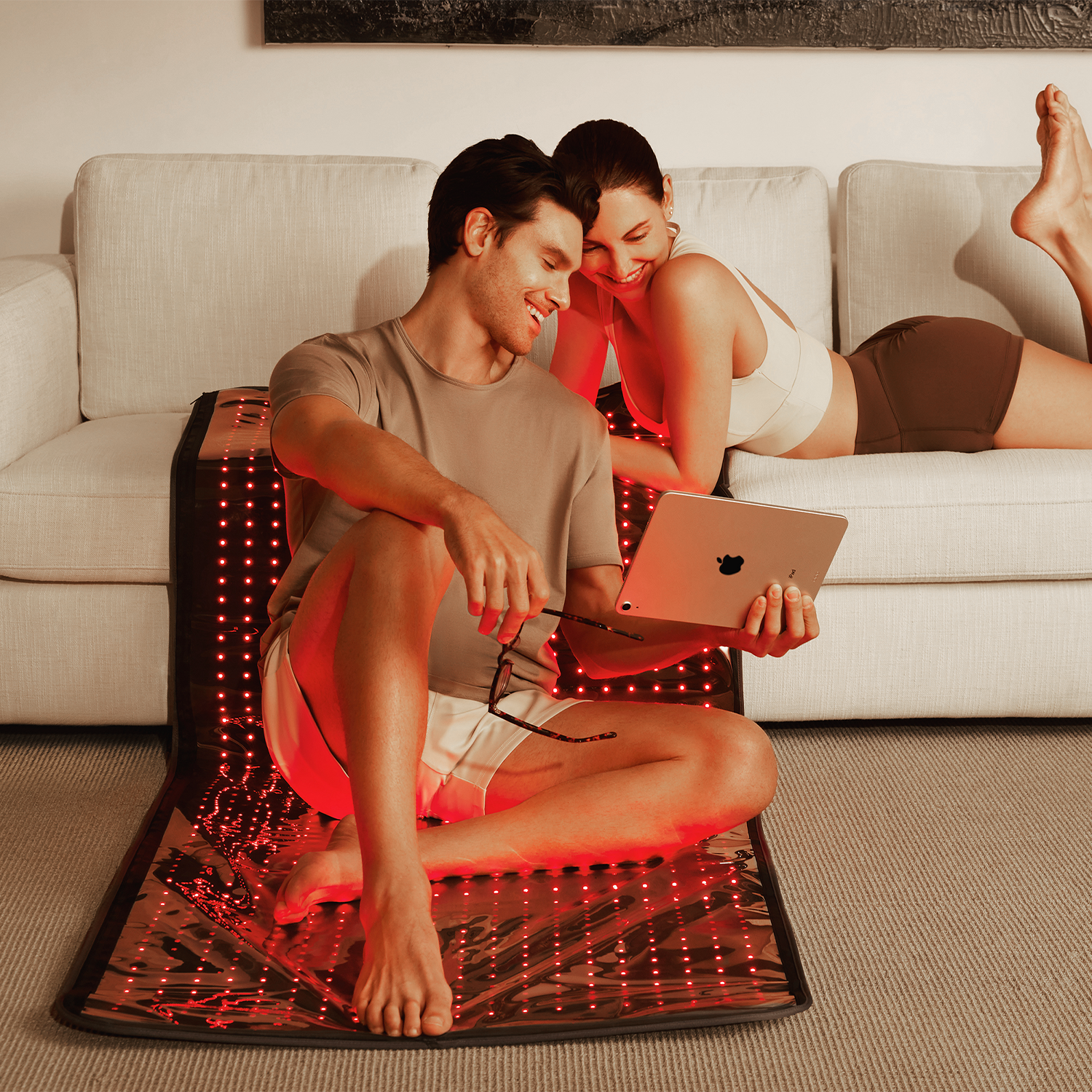 Red & Near-Infrared Light Therapy Mat Pro – Full Body LED (660nm & 850nm)