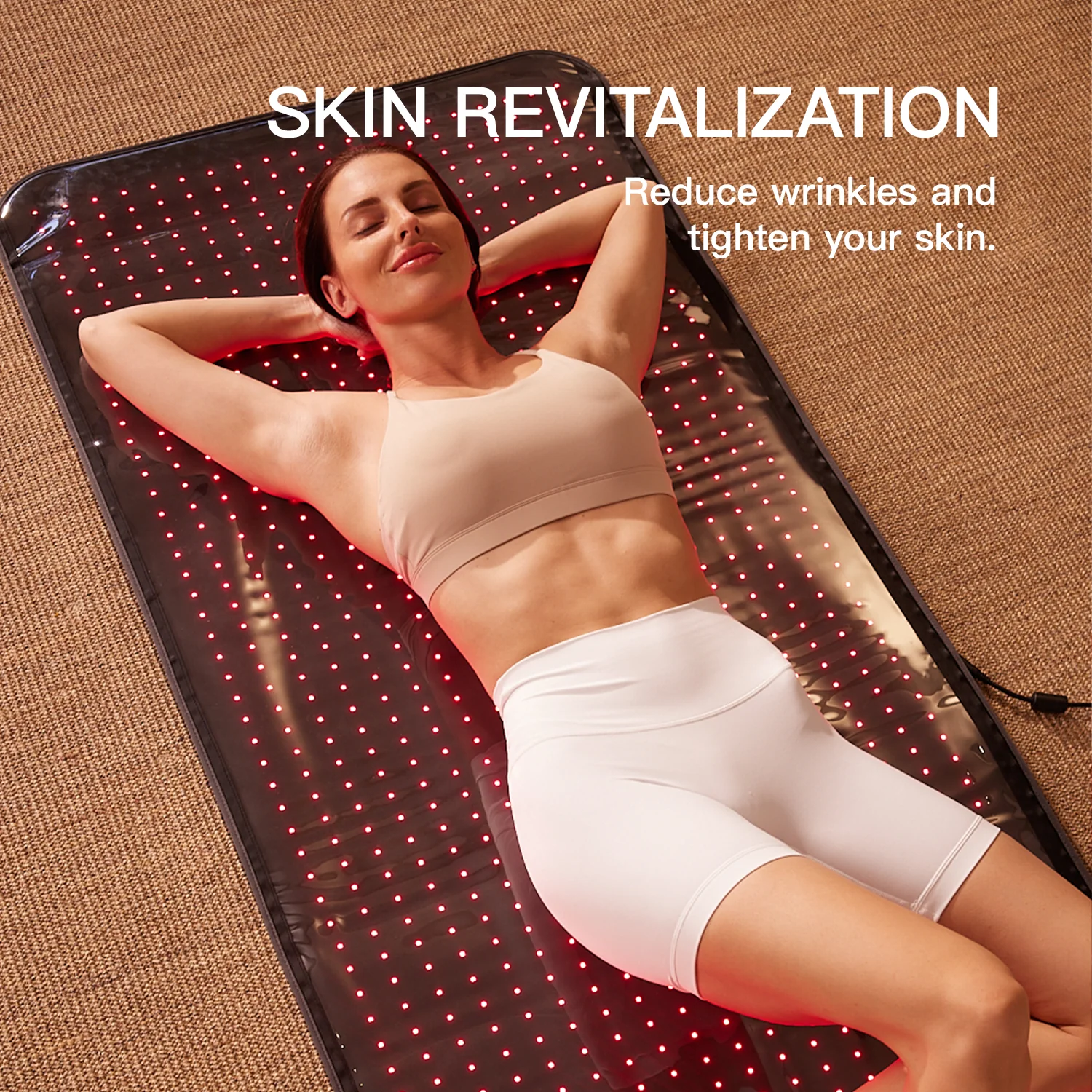 Red & Near-Infrared Light Therapy Mat Pro – Full Body LED (660nm & 850nm)