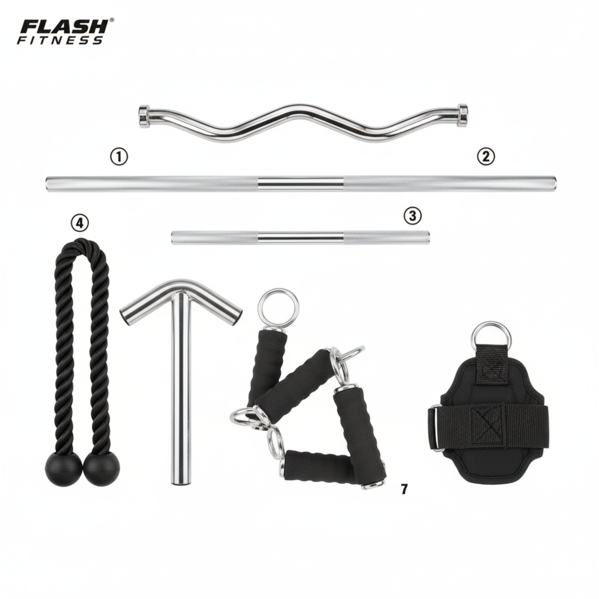 Flash F30 All-in-One Smith Machine – Functional Trainer Combo with Bench