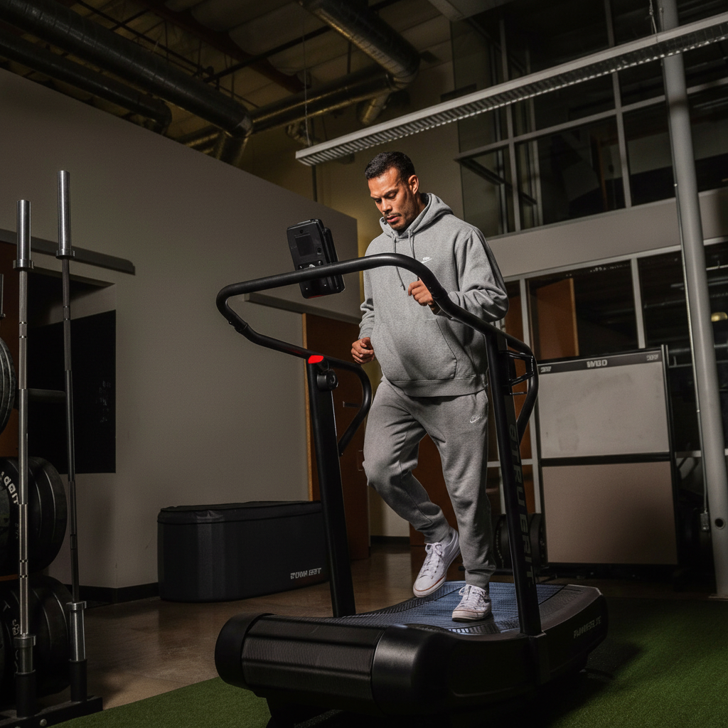 Grit Runner Elite Curved Manual Treadmill – Dual Belt System with Magnetic Resistance